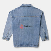 Ardhon brand merch - wear your style, your way デニムジャケット (裏面)