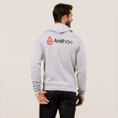 Ardhon brand merch - wear your style, your way パーカ (裏面フル)