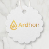 Ardhon brand merch - wear your style, your way フェイバータグ (正面)