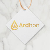 Ardhon brand merch - wear your style, your way フェイバータグ (正面)