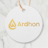 Ardhon brand merch - wear your style, your way フェイバータグ (正面)
