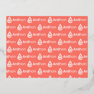 Ardhon brand merch - wear your style, your way 箔シーズンポストカード