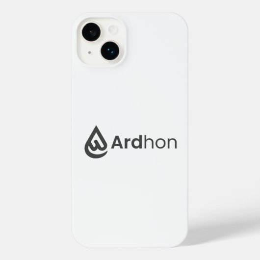 Ardhon brand merch - wear your style, your way iPhoneケース (裏面)