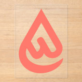 Ardhon designs that let you express yourself アクリル招待状 (正面)