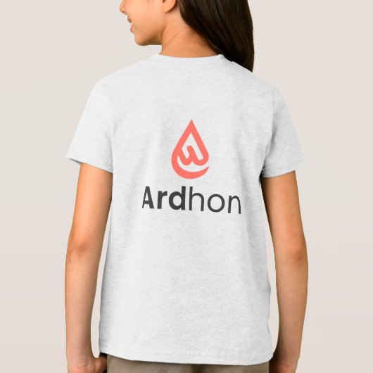 Ardhon - wear your style, your way トライブレンドＴシャツ (裏面)