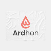 Ardhon - wear your style, your way フリースブランケット (正面(横))