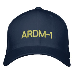 ARDM-1帽子 刺繍入りキャップ