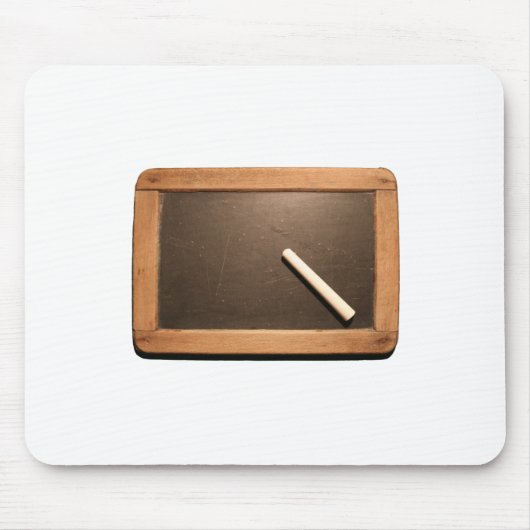 Ardoiseテキストの追加ヴィンテージスクール石板MouseP マウスパッド (正面)