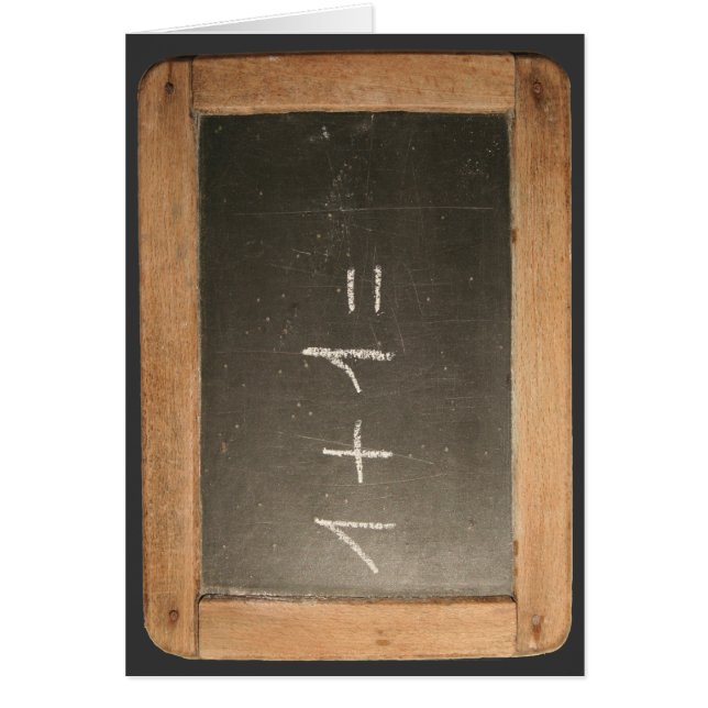 Ardoise 04数学レッスン (正面)