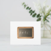 Ardoise 04 - Mathematical Lessons ポストカード (スタンド正面)