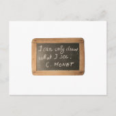Ardoise 05アーティストの引用文モネ葉書 ポストカード (正面)