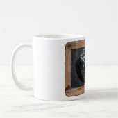 Ardoise 06ドードル1フラワーマグ コーヒーマグカップ (左)