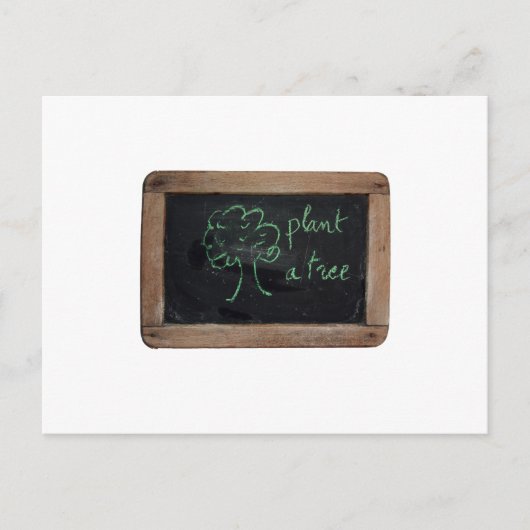 Ardoise #12 – 木を植える ポストカード (正面)