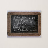 Ardoise - W;シェークスピアの引用文- ジグソーパズル (横)