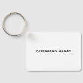 Ardrossan Beach Sunset, Scotland キーホルダー (裏面)