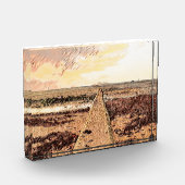 Ardrossan Beach Sunset, Scotland フォトブロック (左)