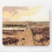 Ardrossan Beach Sunset, Scotland マウスパッド (正面)