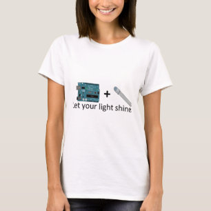 Arduino + RGB LED =インスピレーション Tシャツ