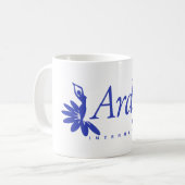 Ardyssのロゴのマグ コーヒーマグカップ (正面左)