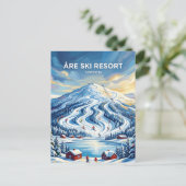 Åre Ski Resort Sweden ポストカード (スタンド正面)
