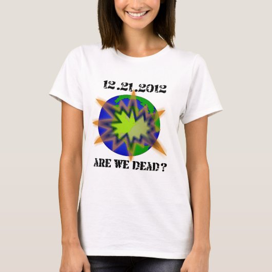 are_we_dead__world tシャツ (正面)