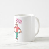 Are we in a recession? コーヒーマグカップ (正面右)