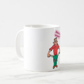 Are we in a recession? コーヒーマグカップ (正面左)