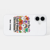 Are You秋O Between Directions先生ハロウィン iPhone 16ケース (裏面横)