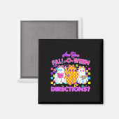 Are You秋O-Ween Directionsかわいい幽霊先生 マグネット (正面/裏面)