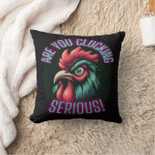 Are You Clucking Serious クッション (ブランケット)