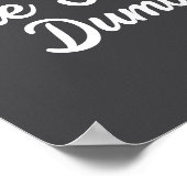 Are You Dumb Funny Quotes Sayings Sarcasm Sarcasti ポスター (角)