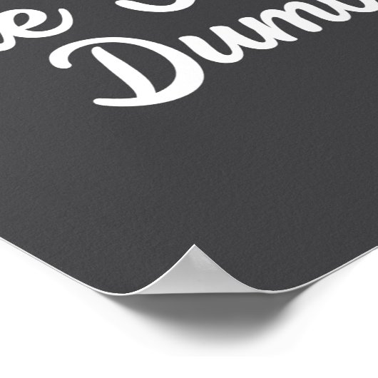 Are You Dumb Funny Quotes Sayings Sarcasm Sarcasti ポスター (角)