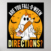 Are You Fall-o-ween Direction Funny Sarcastic Quot ポスター (正面)