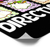Are You Fall-o-ween Directions Cute Ghost Teacher ポスター (角)