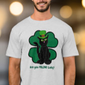 Are you Feline Lucky? Tシャツ