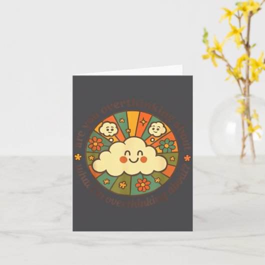 Are You Overthinking About What I'm Overthinking A カード (黄色い花)