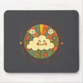 Are You Overthinking About What I'm Overthinking A マウスパッド (正面)