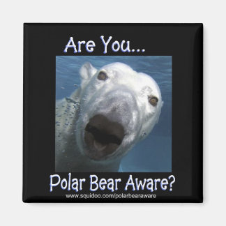 Are_you_polar_bear_aware マグネット