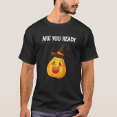 Are you Ready Pumpkins   Tシャツ (正面)