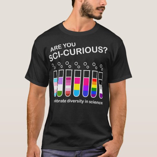 Are You Scicurious Proud LGBTQ Scientist Gay Pride Tシャツ (正面)