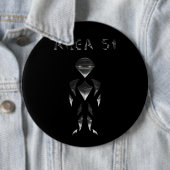 Area 51 (クローム) 缶バッジ (インサイチュ)