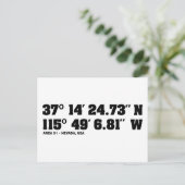 AREA 51 – 座標 ポストカード (スタンド正面)