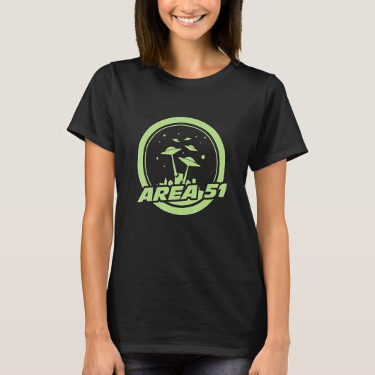 Area 51 Alien Nevada For Paranormal And Ufo Friend Tシャツ (正面)