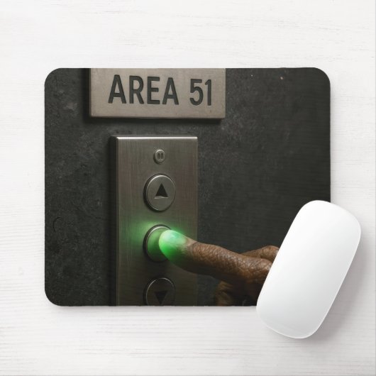 Area 51 Elevator Button マウスパッド (マウス)