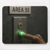 Area 51 Elevator Button マウスパッド (正面)