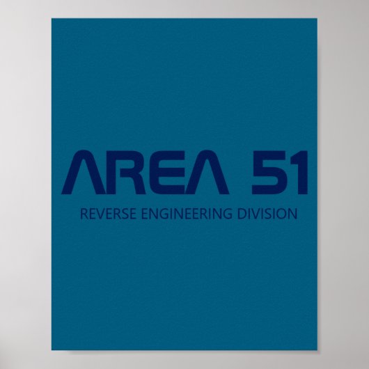 Area 51 Reverse Engineering Alien Ufo Paranormal  ポスター (正面)
