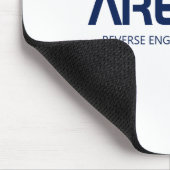 Area 51 Reverse Engineering Alien Ufo Paranormal  マウスパッド (コーナー)