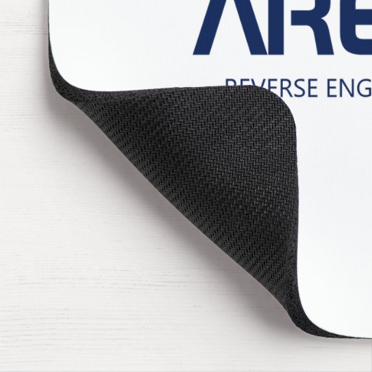 Area 51 Reverse Engineering Alien Ufo Paranormal  マウスパッド (コーナー)