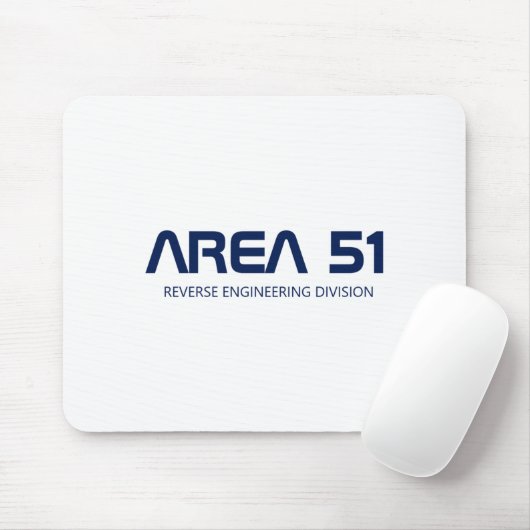 Area 51 Reverse Engineering Alien Ufo Paranormal  マウスパッド (マウス)