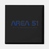 Area 51 Reverse Engineering Alien Ufo Paranormal マグネット (正面)